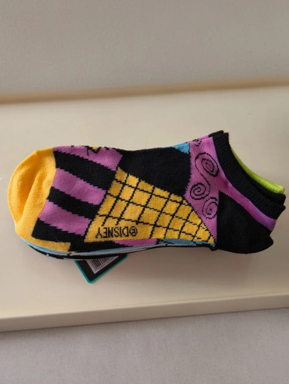 NWT Disney The Nightmare Before Christmas Ankle Socks 5-Pack Size 4-10